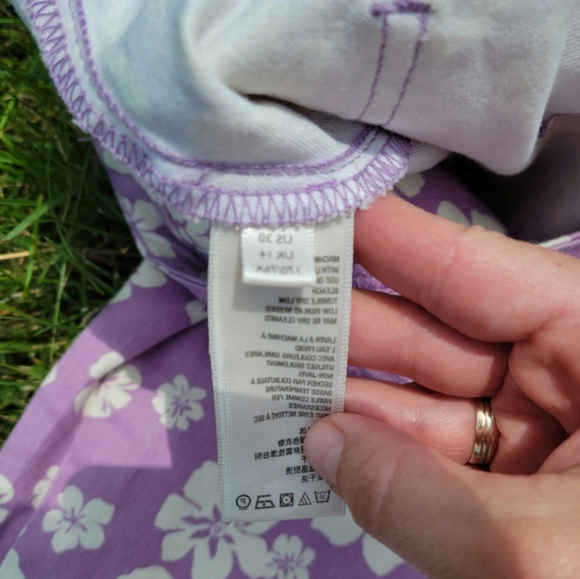 Free people, we are free just float on flare leg floral sz 30 jeans - Picture 5 of 10